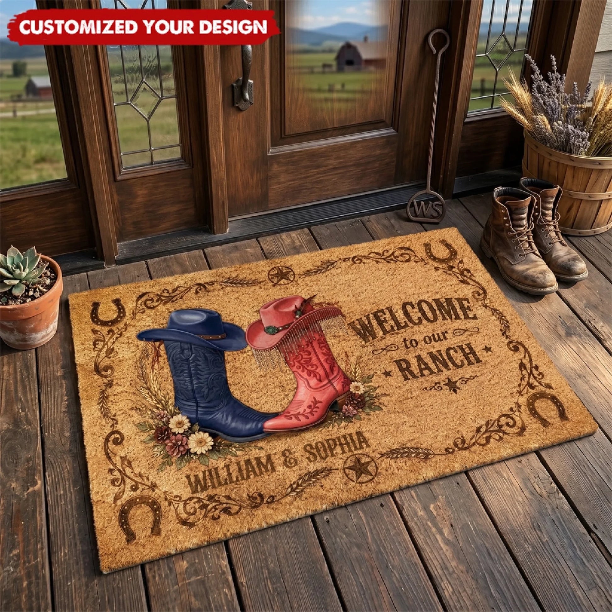 Welcome To Our Ranch - Personalized Western Outfit_ (2)