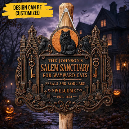 Welcome To Salem - Personalized Wood Sign