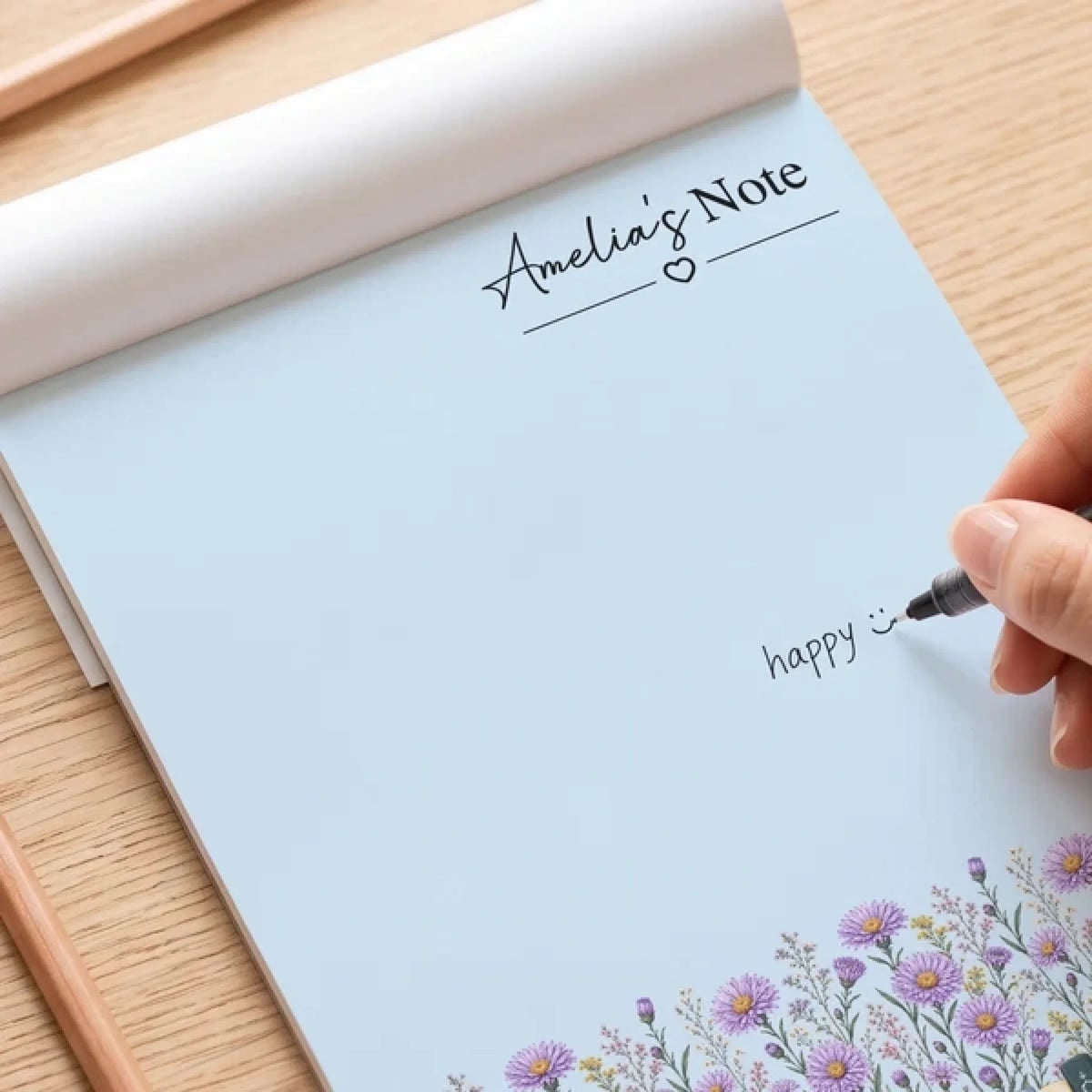 Custom_Name_Birthflower_For_Book_Lovers_Personalized_Notepad_3